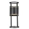 Z-Lite Luca Outdoor Wall, 2-Light, 9.25 In.W x 9.5 In.L x 24 In.H, Black/Etched 517B-BK-LED - alternate 3